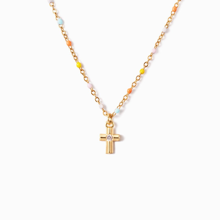 Petite Cross Necklace