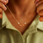 Flame Necklace-Girl You're Fire Pick-Me-Up 