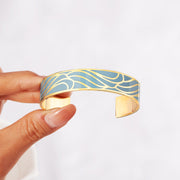 As Endless As The Ocean As Timeless As The Tides Bangle