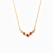 Flame Necklace-Girl You're Fire Pick-Me-Up 