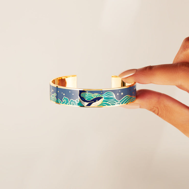 Whale Bangle - Everything Whale Be Okay