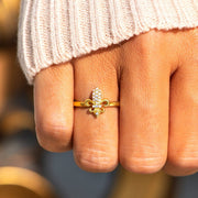 Fleur De Lis Ring - Our Lives Are Tied Together 