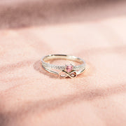 After All This Time? Always. Heart Infinity Sign Ring