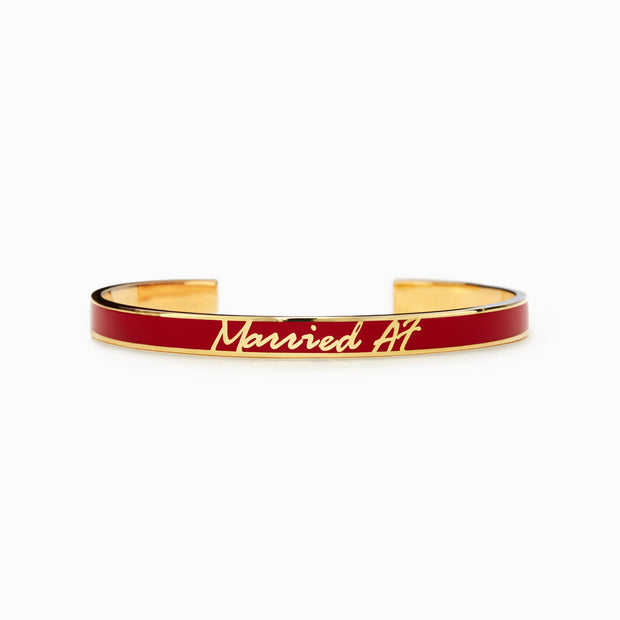 Married AF Letters Bangle